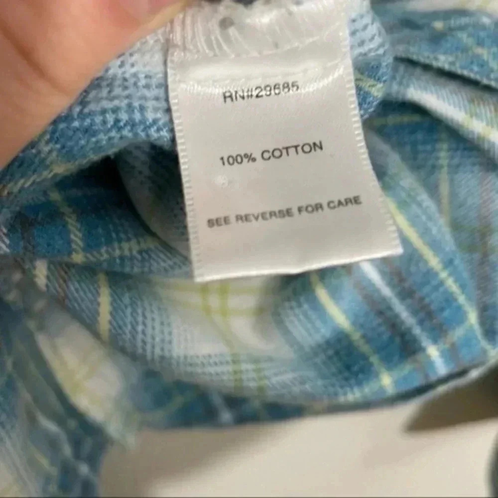 Pendleton Plaid Flannel Tunic Small - image 8